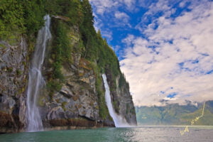 Cascade Falls Knight Inlet
